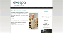 Desktop Screenshot of ekospa.se